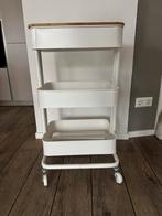 IKEA Råskog Roltafel met Plank, Ophalen, Zo goed als nieuw