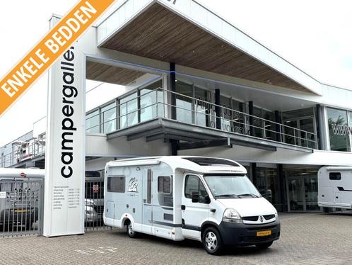 Knaus Sun Ti 650 ENKELE BEDDEN MOTORAIRCO LED TV, Caravans en Kamperen, Campers, Bedrijf, tot en met 3, Half-integraal, Knaus