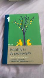 Inleiding in de pedagogiek sociaal werk boek, Boeken, Studieboeken en Cursussen, Ophalen of Verzenden