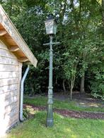 Tuinlantaarns gietijzer oud Hollands (2 stuks), Tuin en Terras, Buitenverlichting, Ophalen, Staande lamp, 50 tot 250 watt, IJzer