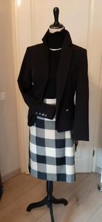 Pauw wollen rok maat 3, Kleding | Dames, Verzenden, Zo goed als nieuw, Maat 38/40 (M), Zwart