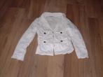 keurig wit zomerjas jas IKKS maat 42, Ophalen of Verzenden, Zo goed als nieuw, Maat 42/44 (L), Wit