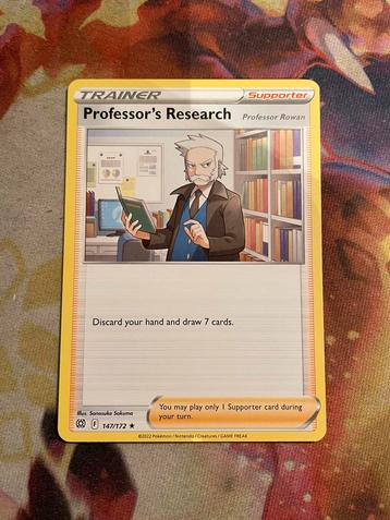 Pokemon Professor's Research Rare Theme Deck Exclusive beschikbaar voor biedingen