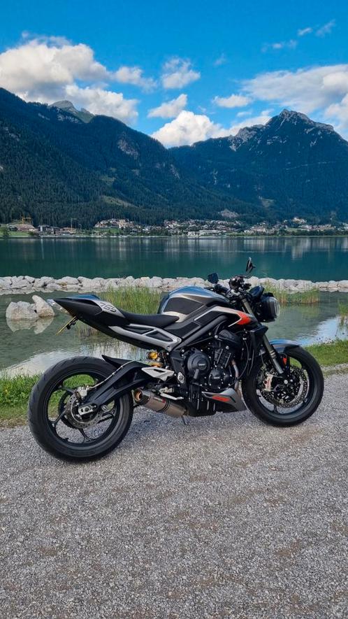 Triumph street triple 765 rs 765rs Ohlins Brembo Dominator, Motoren, Motoren | Triumph, Particulier, Naked bike, meer dan 35 kW