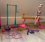 Barbie Gymnastics Turnset - Compleet met Accessoires, Ophalen of Verzenden, Zo goed als nieuw