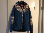 Wintersportjas dames M bl-multi Picture Friends Capuchon, Maat 38/40 (M), Picture Friends, Ophalen of Verzenden, Zo goed als nieuw