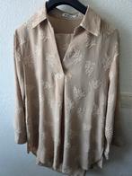 Dames broek pakken, Kostuum of Pak, Beige, Maat 42/44 (L), Nieuw