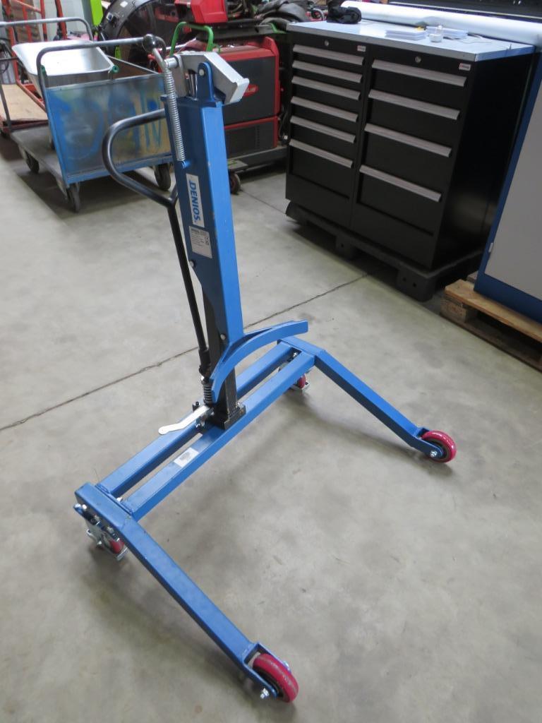 Denios vatenlift vatentiller vatlift voor 200 liter vat, Ophalen, Waalstraat, Zo goed als nieuw, Denios.nl