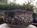 Grote stevige bloembak zware bloempot oud 20/41cm vorstbest, Tuin en Terras, Bloempotten, 40 cm of meer, Rond, Zo goed als nieuw