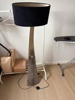 Luxe staande lamp set zilver dubbelman design lamp, Ophalen of Verzenden, Zo goed als nieuw, 150 tot 200 cm