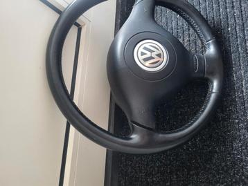 Volkswagen Golf 4 lederen stuurwiel in hele nette staat  beschikbaar voor biedingen