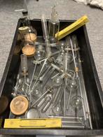 Antiek laboratorium glaswerk, Ophalen of Verzenden