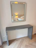 Makeup tafel/side table incl spiegel, Huis en Inrichting, Tafels | Sidetables, Ophalen, 25 tot 50 cm, Rechthoekig