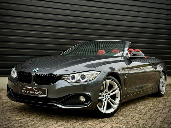 Bmw 4-serie Cabrio 428i HIGHEXE AUT|SPORTLEER|MEMORY|XENON|W, Auto's, BMW, Bedrijf, 4-Serie, ABS, Airbags, Airconditioning, Bluetooth
