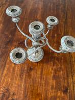Verzilverde kandelaars (twee stuks), Ophalen, Zilver