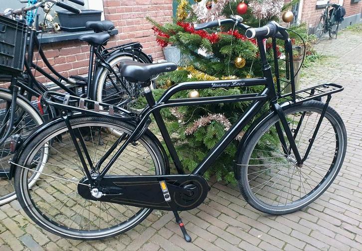 Johnny Loco herenfiets fr.m. 57cm 3 vers. achteruittrap rem, Fietsen en Brommers, Fietsen | Heren | Herenfietsen, Gebruikt, Overige merken