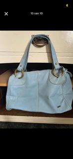 Lichtblauwe Tas - Handtas, Ophalen of Verzenden, Gebruikt, Blauw, Handtas