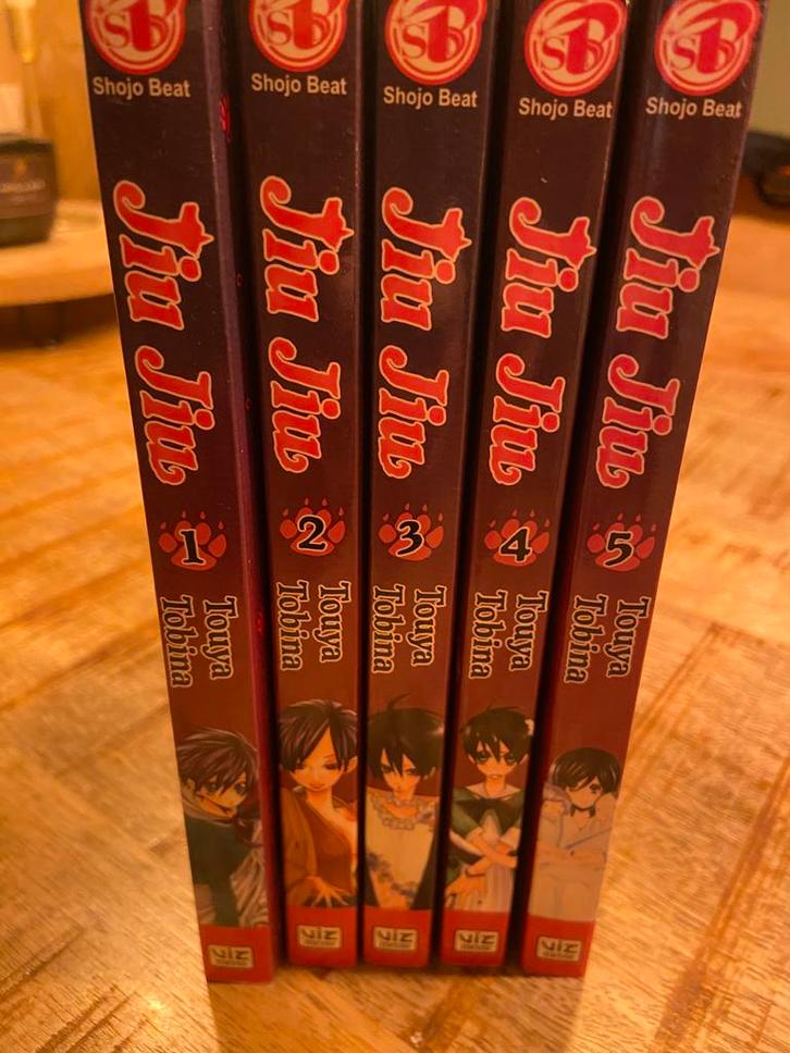 Jiu Jiu Manga Compleet!, Boeken, Strips | Comics, Zo goed als nieuw, Meerdere comics, Japan (Manga), Ophalen of Verzenden