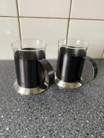 NIEUW: 2 x koffie-/theeglas La Cafetière, Overige typen, Nieuw, Ophalen of Verzenden, Glas