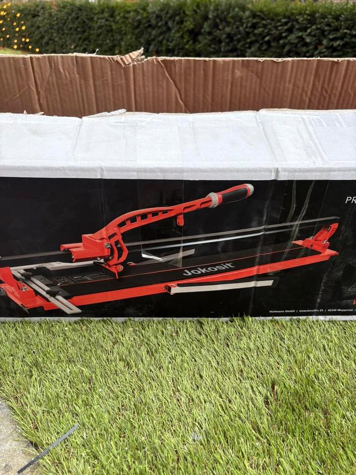 Te huur tegelsnijder, Doe-het-zelf en Verbouw, Gereedschap | Handgereedschap, Zo goed als nieuw, Ophalen