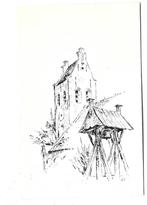 O106 Oldeberkoop Kerktoren  en Klokkenstoel Van Nijeberkoop, Verzenden, Ongelopen, Friesland
