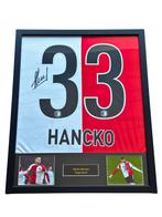 David Hancko gesigneerd Feyenoord thuisshirt 2024-2025, Shirt, Verzenden, 1695CX, 28, Zo goed als nieuw