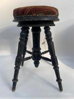 Pianokruk. Antiek. In hoogte verstelbaar, Muziek en Instrumenten, Piano's, Ophalen of Verzenden, Gebruikt, Zwart, Overige typen