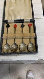 zeldzame Art Deco bridgeslepels, compleet met de originele, Ophalen of Verzenden