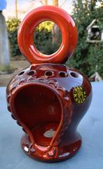 Vintage kaarshouder windlicht W.Goebel & Co./ Pan Keramik, Huis en Inrichting, Woonaccessoires | Kandelaars en Kaarsen, Bruin