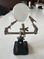 Soldeerhulp met Vergrootglas - Derde Hand, Ophalen of Verzenden, Gebruikt, Vergrootglas of Loep