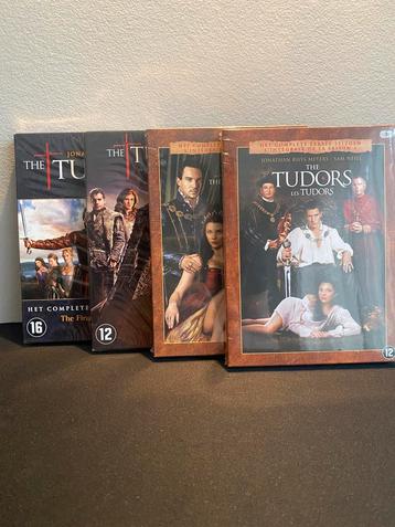 The Tudors complete serie, SEALED! seizoen 1 t/m 4 beschikbaar voor biedingen
