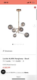 Stijlvolle Lucide Alara designlamp, Ophalen of Verzenden, Zo goed als nieuw, Glas, 50 tot 75 cm