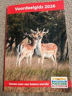 Voordeelgids 2026. Postcodeloterij. Nieuw, Tickets en Kaartjes, Drie personen of meer, Kortingskaart