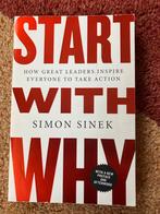 Start with Why - Simon Sinek, Ophalen of Verzenden, Zo goed als nieuw, Management