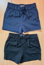 Kids Only poptrash shorts blauw zwart stof maat 140, Broek, Meisje, Kids Only, Ophalen of Verzenden
