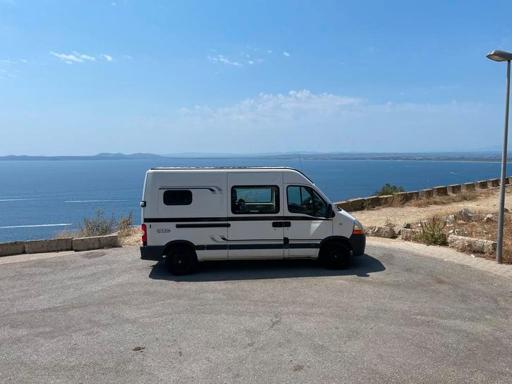 Renault Master 4 persoons Buscamper ( camper ), Caravans en Kamperen, Campers, Particulier, tot en met 4, Buscamper of Camperbus