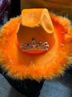 Nieuw cowboy hoed oranje, Nieuw, One size fits all, Ophalen of Verzenden