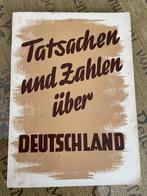 Tatsachen und Zahlen über Deutschland - 1941 Eerste druk, Verzamelen, Militaria | Tweede Wereldoorlog, Duitsland, Boek of Tijdschrift