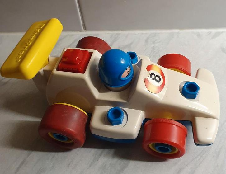 Fisher-Price raceauto uit 1984, nr 184. FORMULE 1, Kinderen en Baby's, Speelgoed | Fisher-Price, Ophalen of Verzenden
