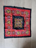 Boerenzakdoek, geborduurd, Ophalen of Verzenden, Handborduren, Overige typen