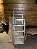 Aluminium Vlisotrap - Zolder Trap, Ophalen, Gebruikt, Trap, Opvouwbaar of Inschuifbaar