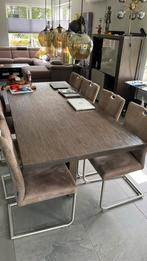 Grote Rechthoekige Eettafel, Ophalen, Gebruikt, 100 tot 150 cm, 200 cm of meer