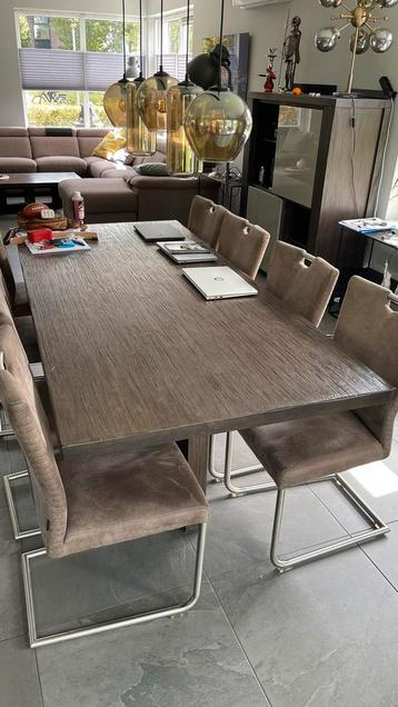 Grote Rechthoekige Eettafel beschikbaar voor biedingen
