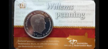 Willemspenning in Coincard 2013 BU beschikbaar voor biedingen