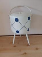 Vintage skai naaibox, retro naaidoos, naaimand, Hobby en Vrije tijd, Naaien en Fournituren, Ophalen of Verzenden