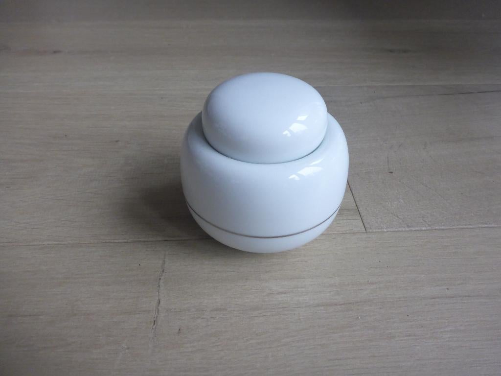 Suikerpot, hutschenreuther model tavola zilverlijn., Huis en Inrichting, Overige typen, Ophalen of Verzenden, Zo goed als nieuw