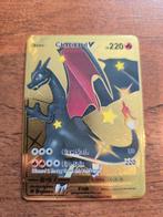 Pokemon Gold Metal Card Charizard V, Ophalen of Verzenden, Zo goed als nieuw, Losse kaart