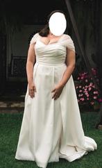 Wedding dress with pockets (44-46), Kleding | Dames, Trouwkleding en Trouwaccessoires, Trouwjurk, Wit, Ophalen of Verzenden, Zo goed als nieuw