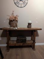 Mooie landelijke sidetable, Huis en Inrichting, Tafels | Sidetables, Ophalen, 100 tot 150 cm, Zo goed als nieuw, Landelijke sidetable