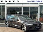 Volvo V60 T6 Twin Engine AWD Plus Dark, Automaat, 4 cilinders, Leder en Stof, Zwart